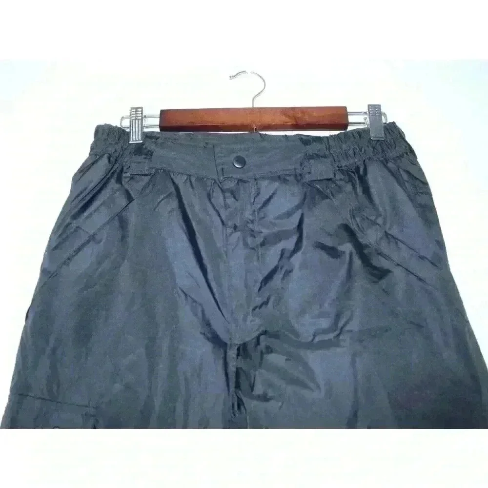 Vertical '9 Youth Size L Black Snow Ski Pants with‎ cargo pocket NWOT